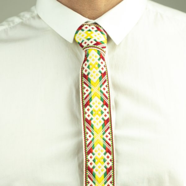 Lietuviskas patriotiskas kaklaraistis dovana vyrui